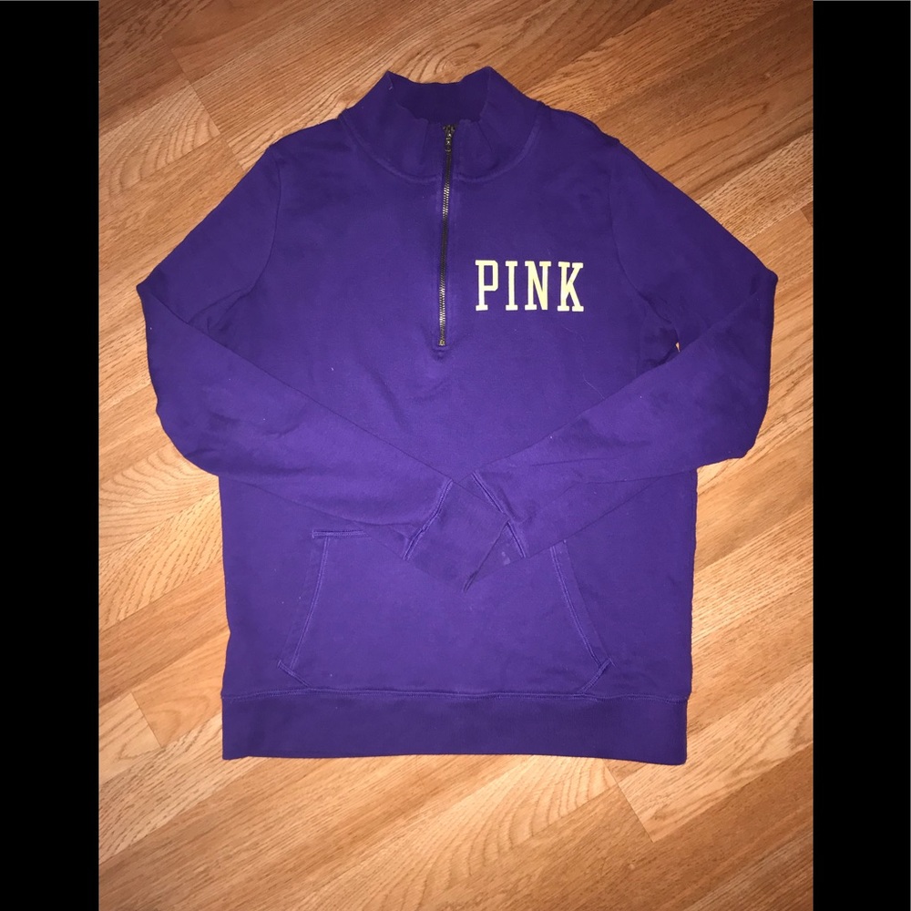 PINK Baltimore Ravens quarter zip